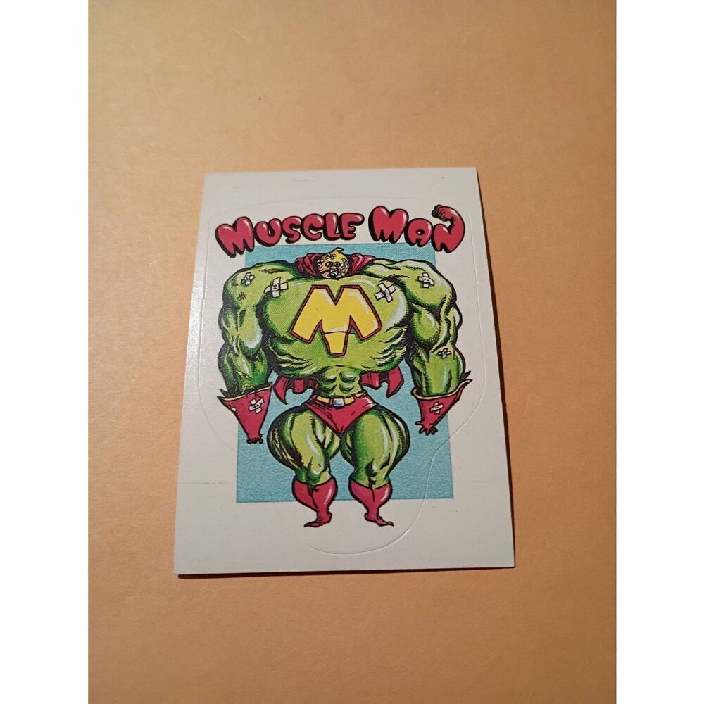 1983 General Mills Zero Heroes Trading Card Sticker Card Vintage #3